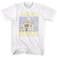 Thumbnail for ANIMAL HOUSE-CARTOON-WHITE ADULT S/S TSHIRT