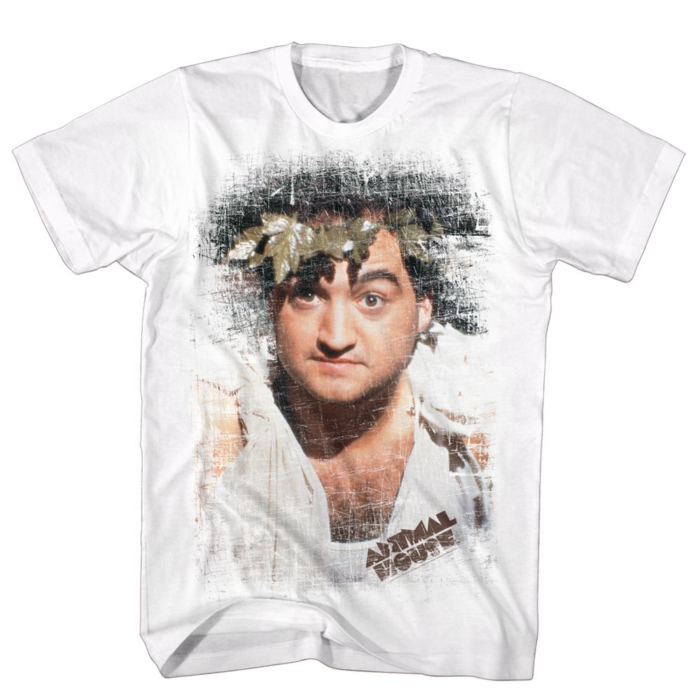 ANIMAL HOUSE-TOGA-WHITE ADULT S/S TSHIRT