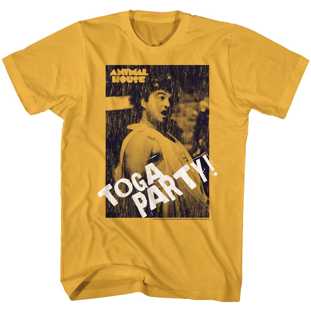 ANIMAL HOUSE-TOGA PARTY-GINGER ADULT S/S TSHIRT