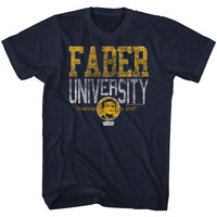 Thumbnail for ANIMAL HOUSE-FABER UNIVERSITY-NAVY ADULT S/S TSHIRT