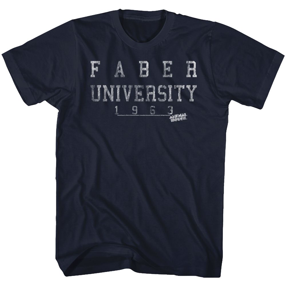 ANIMAL HOUSE-FC63-NAVY ADULT S/S TSHIRT