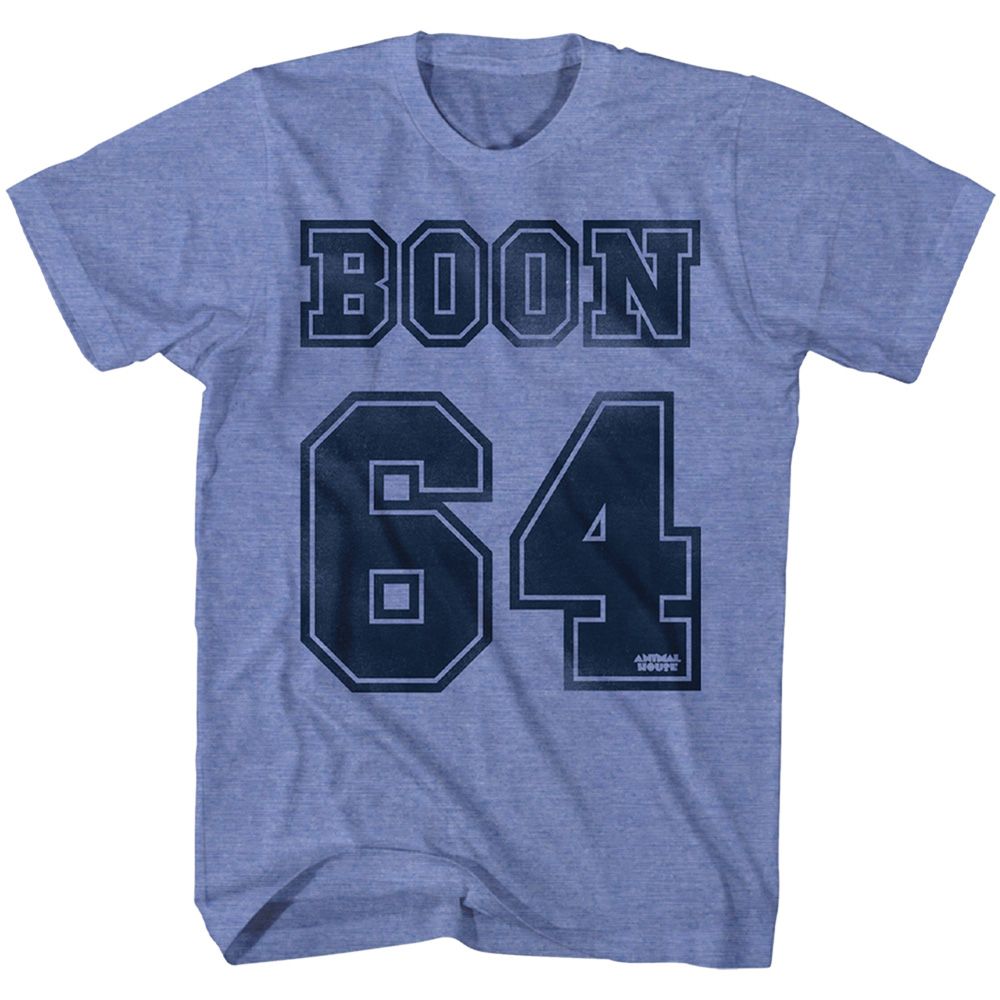 ANIMAL HOUSE-BOON-LIGHT BLUE HEATHER ADULT S/S TSHIRT