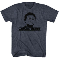 Thumbnail for ANIMAL HOUSE-SUNBURST-NAVY HEATHER ADULT S/S TSHIRT