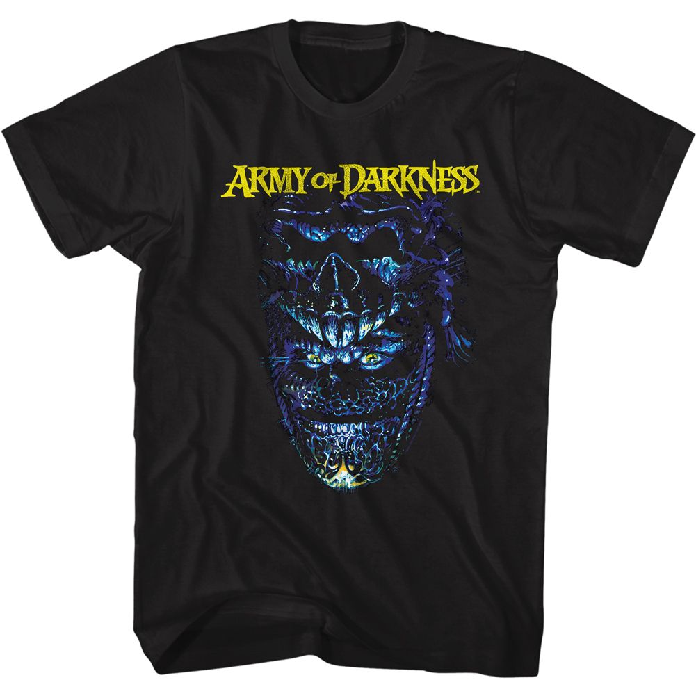 ARMY OF DARKNESS-EVIL ASH-BLACK ADULT S/S TSHIRT
