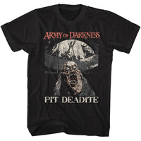 Thumbnail for ARMY OF DARKNESS-PIT DEADITE-BLACK ADULT S/S TSHIRT