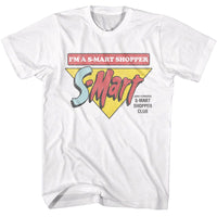 Thumbnail for ARMY OF DARKNESS-AOD S MART SMART SHOPPER-WHITE ADULT S/S TSHIRT