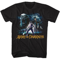 Thumbnail for ARMY OF DARKNESS-ARMY OF DARKNESS NIGHT SKY-BLACK ADULT S/S TSHIRT