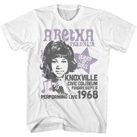 Thumbnail for ARETHA-ARETHA KNOXVILLE 1968-WHITE ADULT S/S TSHIRT