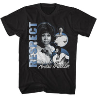 Thumbnail for ARETHA-ARETHA FIND OUT WHAT IT MEANS TO ME-BLACK ADULT S/S TSHIRT