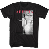 Thumbnail for ARETHA-ARETHA TWO TONE BG-BLACK ADULT S/S TSHIRT