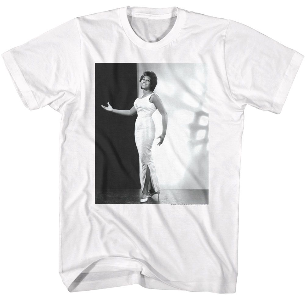 ARETHA-ARETHA ELEGANT ARETHA-WHITE ADULT S/S TSHIRT