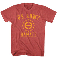 Thumbnail for ARMY-ARMY HAWAII-RED HEATHER ADULT S/S TSHIRT
