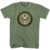 Thumbnail for ARMY-ARMY SEAL-MILITARY GREEN HEATHER ADULT S/S TSHIRT