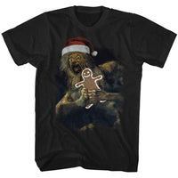 Thumbnail for ART GALLERY-ART GALLERY SATURN EATING HIS COOKIE-BLACK ADULT S/S TSHIRT