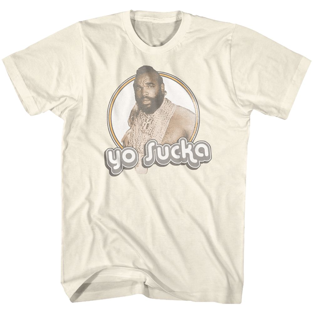 MR T-YO SUCKA-NATURAL ADULT S/S TSHIRT
