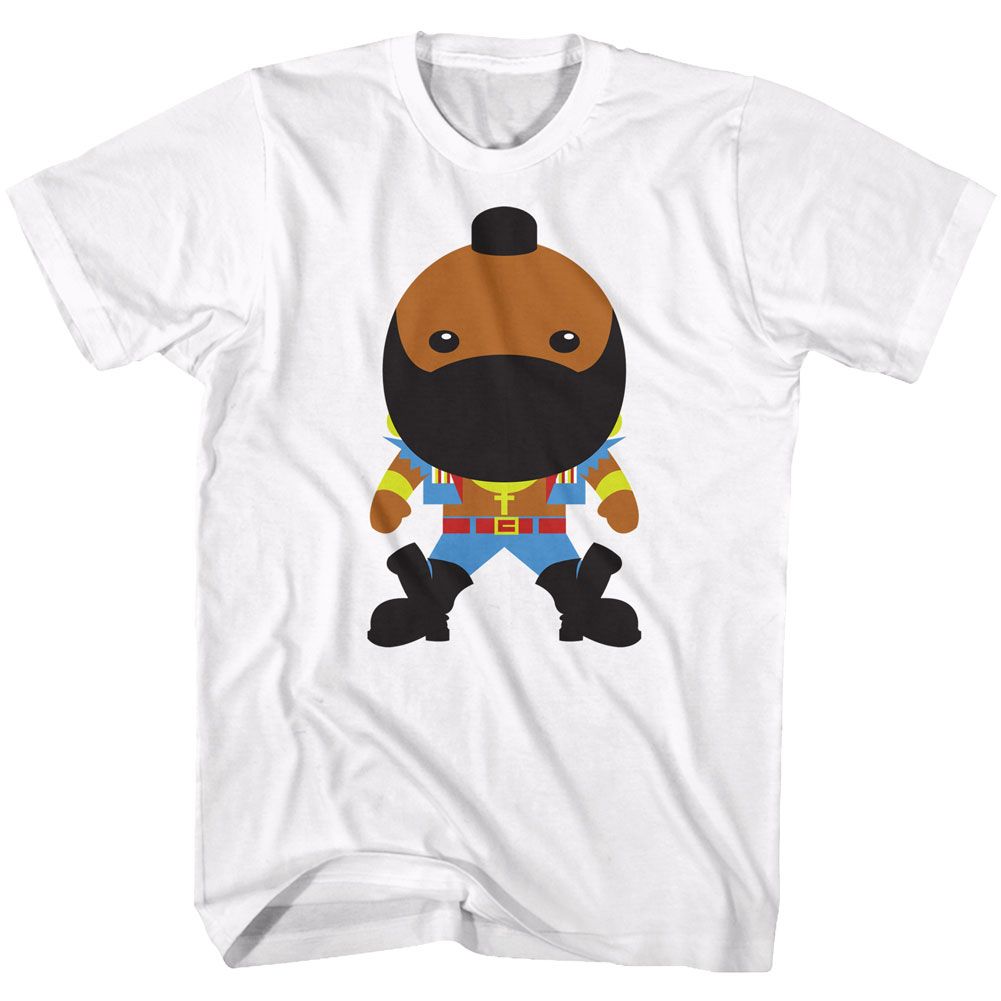 MR T-BUBBLE T-WHITE ADULT S/S TSHIRT