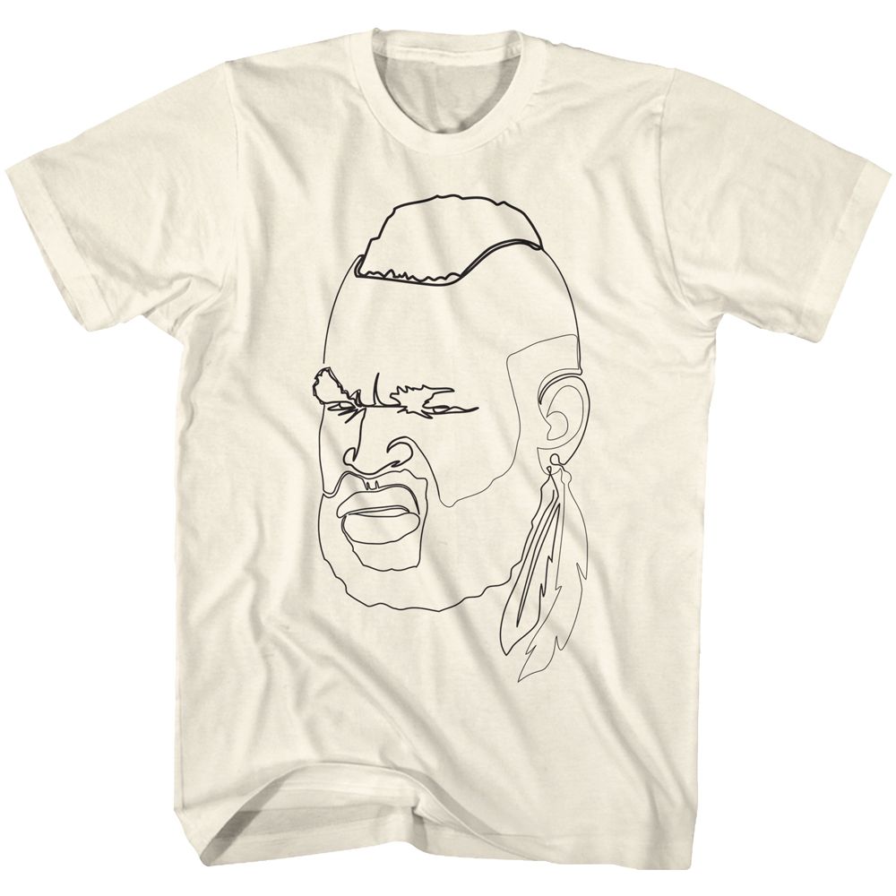 MR T-ONE LINE MR T-NATURAL ADULT S/S TSHIRT
