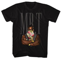 Thumbnail for MR T-FLOWER T-BLACK ADULT S/S TSHIRT