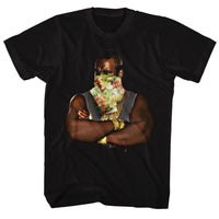 Thumbnail for MR T-FLOWER T 2-BLACK ADULT S/S TSHIRT