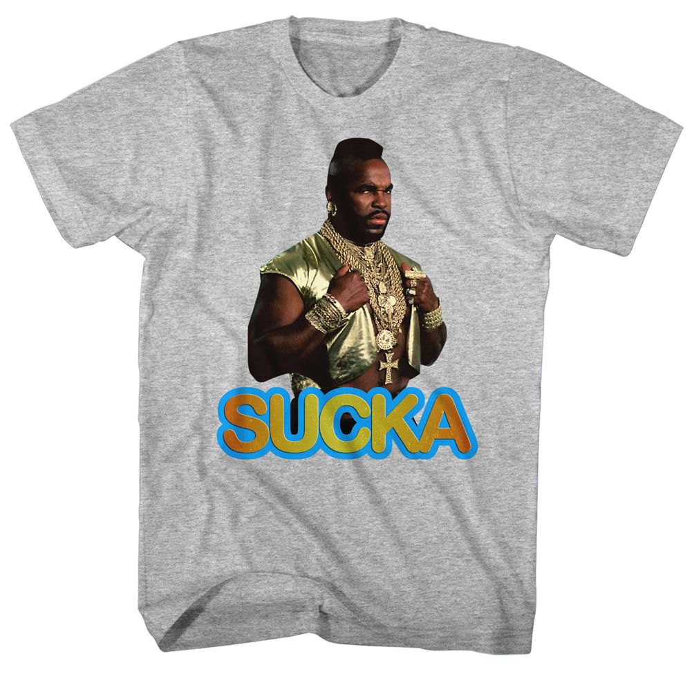 MR T-SUCKA-GRAY HEATHER ADULT S/S TSHIRT