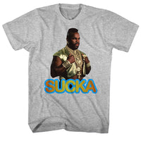 Thumbnail for MR T-SUCKA-GRAY HEATHER ADULT S/S TSHIRT