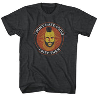 Thumbnail for MR T-THE TAO OF T-BLACK HEATHER ADULT S/S TSHIRT