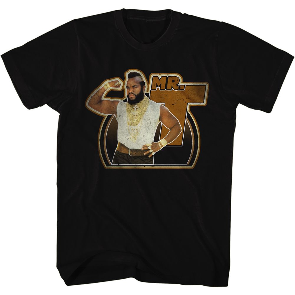 MR T-MR T GUN-BLACK ADULT S/S TSHIRT