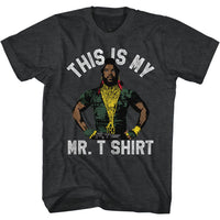 Thumbnail for MR T-IM FUNNY-BLACK HEATHER ADULT S/S TSHIRT