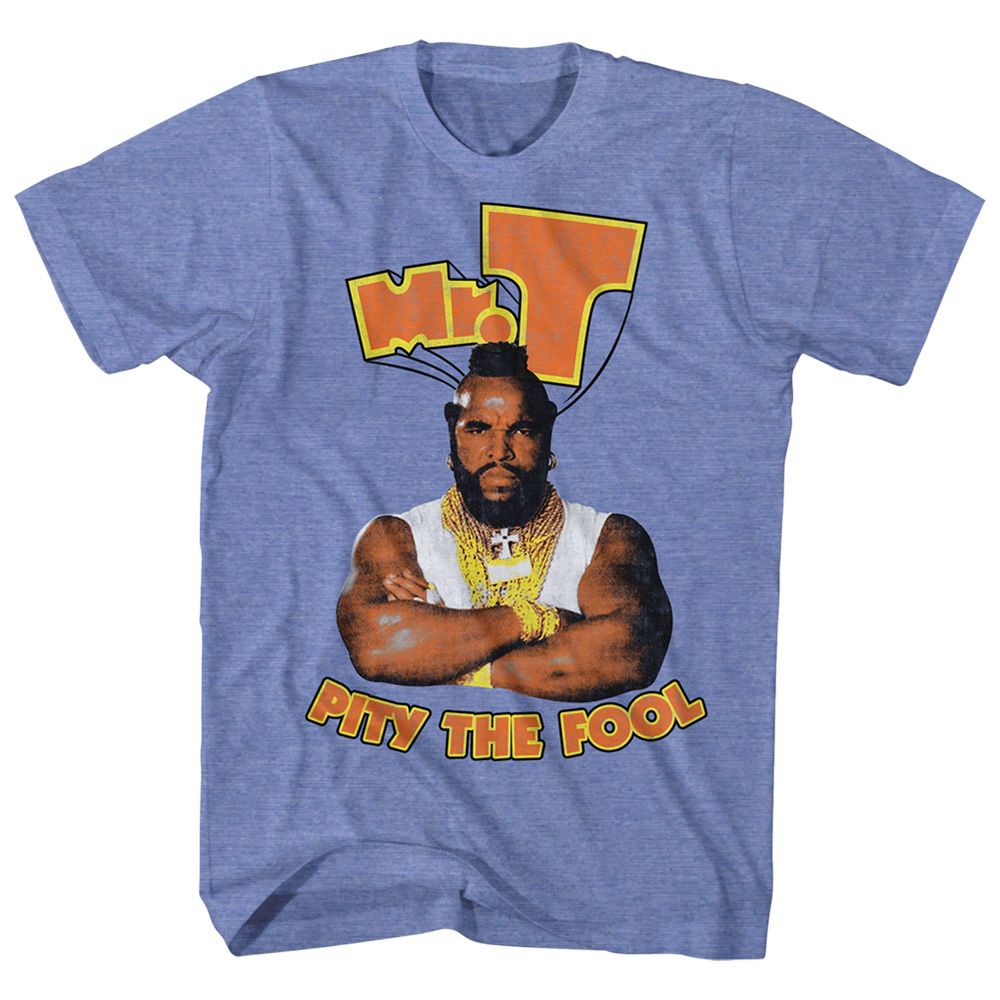 MR T-PITY-LIGHT BLUE HEATHER ADULT S/S TSHIRT