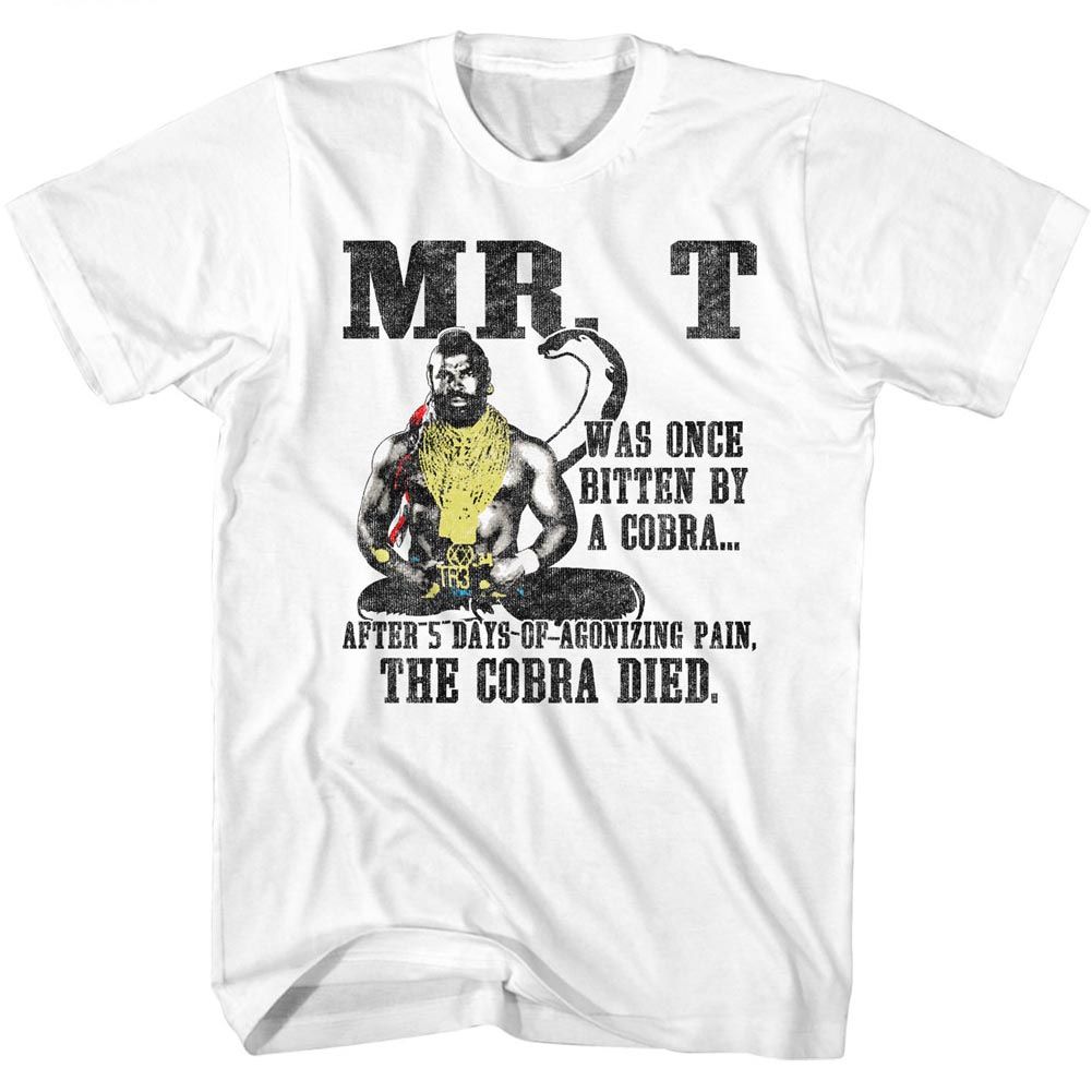 MR T-DEDSNEK-WHITE ADULT S/S TSHIRT