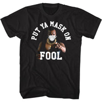 Thumbnail for MR T-PUT YA MASK ON-BLACK ADULT S/S TSHIRT