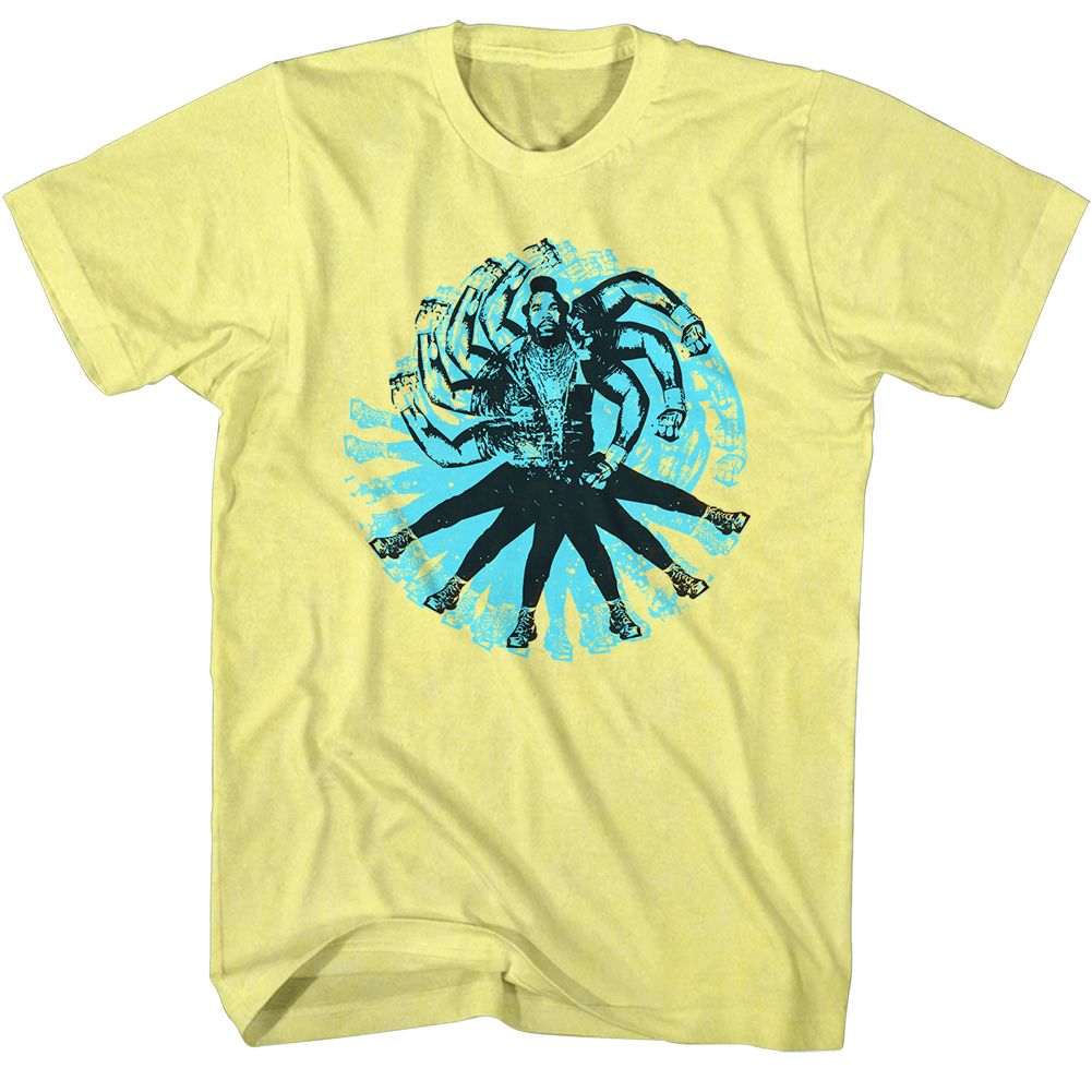 MR T-MR T DUST-YELLOW HEATHER ADULT S/S TSHIRT