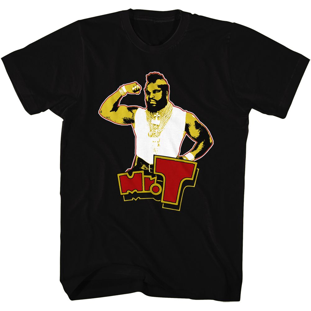 MR T-T FLEX-BLACK ADULT S/S TSHIRT