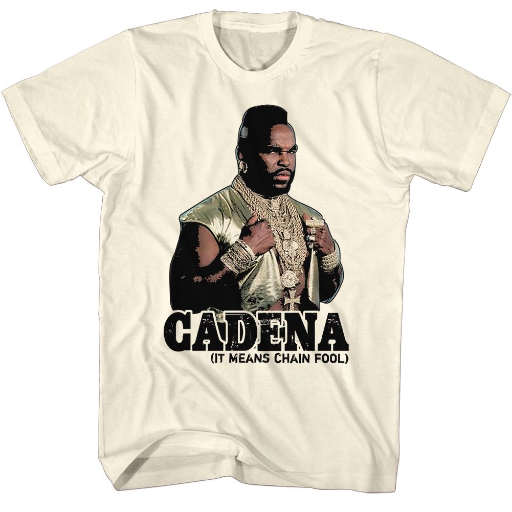 MR T-CADENA-NATURAL ADULT S/S TSHIRT