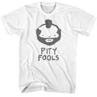Thumbnail for MR T-PITY FOOLS-WHITE ADULT S/S TSHIRT