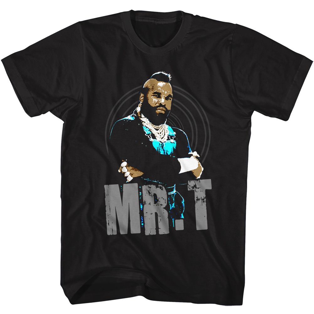 MR T-MRT BLACK AND BLUE-BLACK ADULT S/S TSHIRT