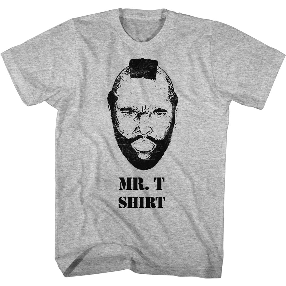 MR T-MR T SHIRT-GRAY HEATHER ADULT S/S TSHIRT