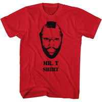 Thumbnail for MR T-MR T SHIRT-RED ADULT S/S TSHIRT