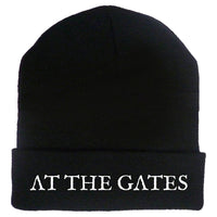Thumbnail for At the Gates White Logo Beanie