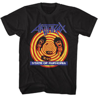 Thumbnail for ANTHRAX-ANTHRAX STATE OF EUPHORIA-BLACK ADULT S/S TSHIRT