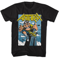 Thumbnail for ANTHRAX-ANTHRAX KING NOT MAN-BLACK ADULT S/S TSHIRT