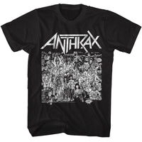 Thumbnail for ANTHRAX-ANTHRAX NO FRILLS-BLACK ADULT S/S TSHIRT