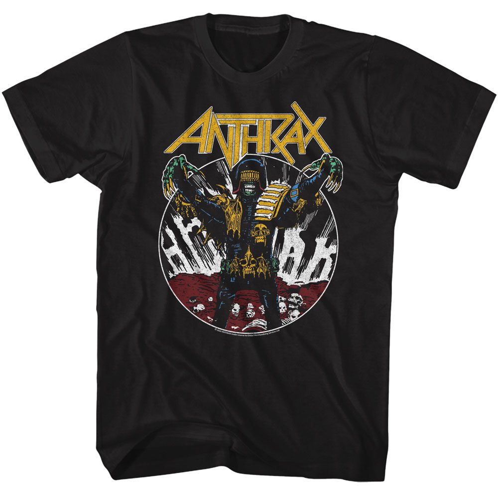ANTHRAX-ANTHRAX JUDGE DEATH VINT-BLACK ADULT S/S TSHIRT