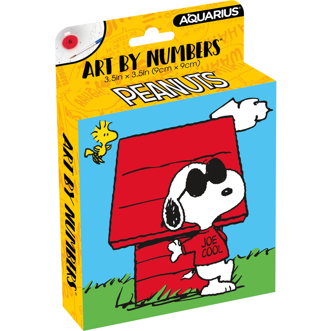 Peanuts Snoopy Joe Cool Micro Art by Numbers (PDQ) (3.5" x 3.5")  – 6 PC PPK ($5.30 each)