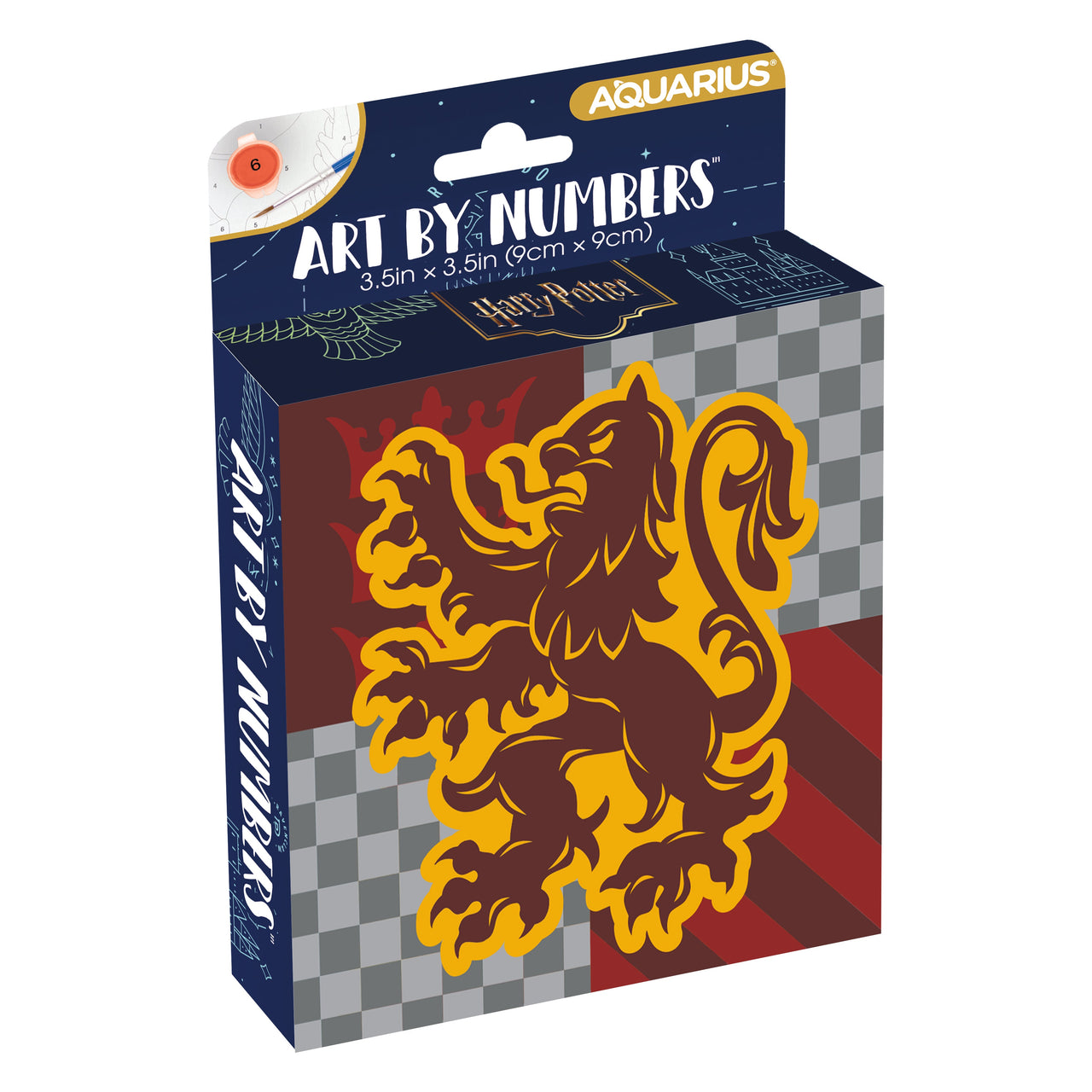 Harry Potter Gryffindor Micro Art by Numbers (PDQ) (3.5" x 3.5") – 6 PC PPK ($5.30 each)