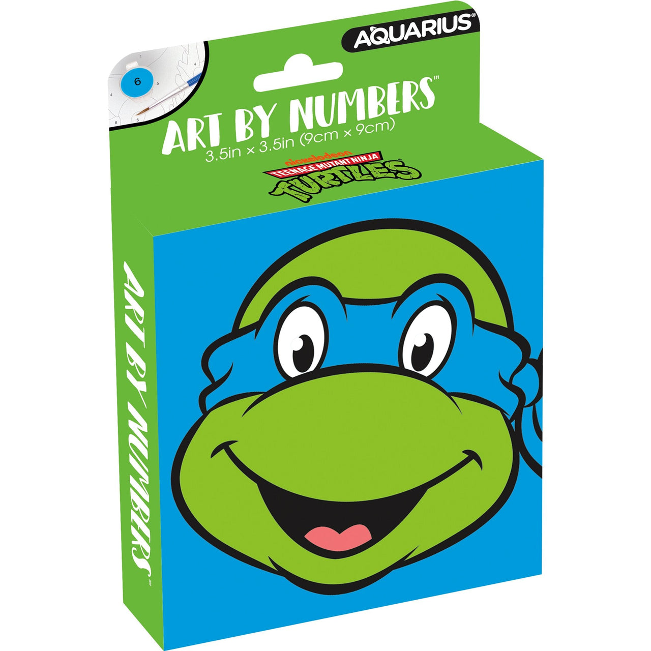 TMNT Leonardo Micro Art by Numbers (PDQ) (3.5" x 3.5") – 6 PC PPK ($5.30 each)