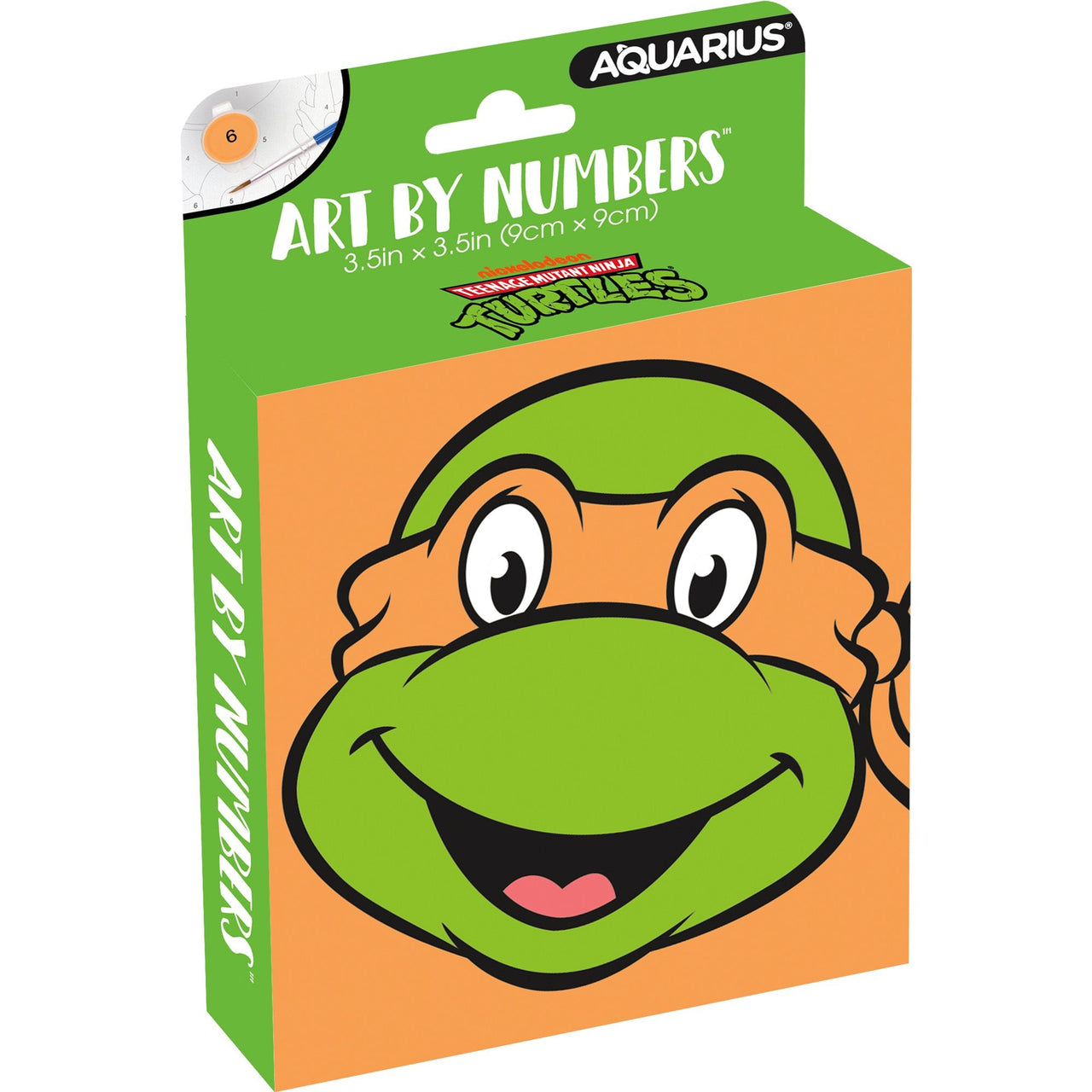 TMNT Michaelangelo Micro Art by Numbers (PDQ) (3.5" x 3.5") – 6 PC PPK ($5.30 each)