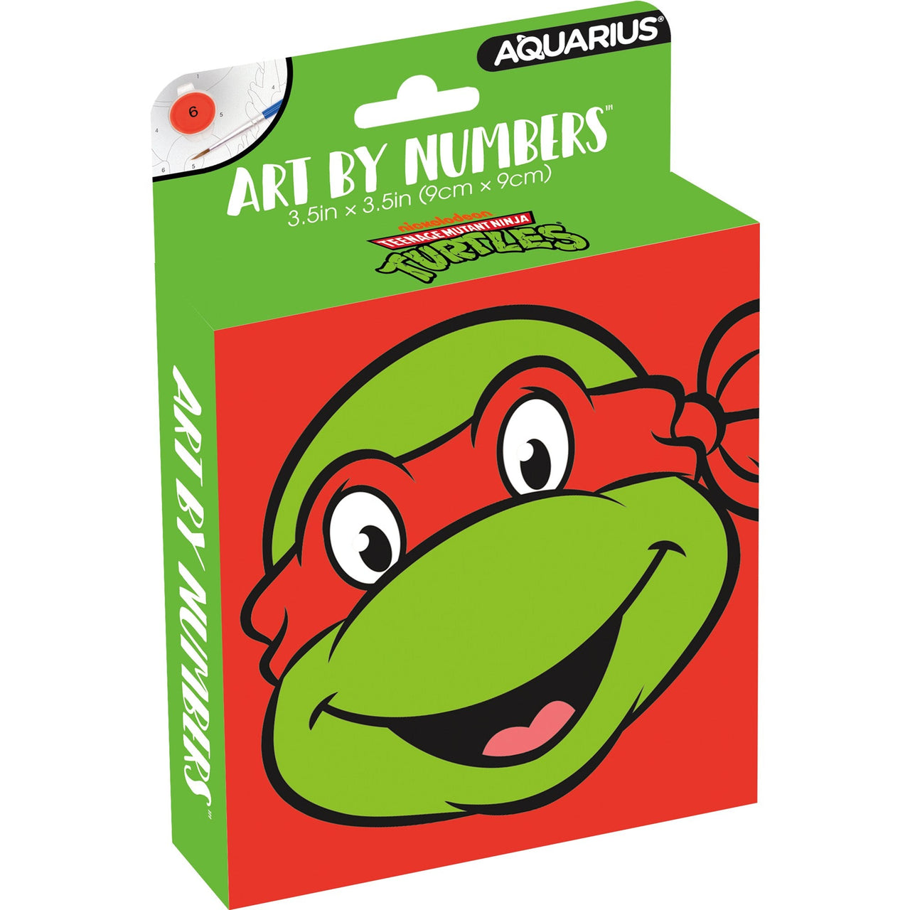 TMNT Raphael Micro Art by Numbers (PDQ) (3.5" x 3.5") – 6 PC PPK ($5.30 each)