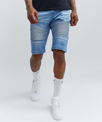 Thumbnail for Beaters Denim Short - Light Blue