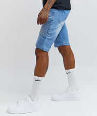 Thumbnail for Beaters Denim Short - Light Blue